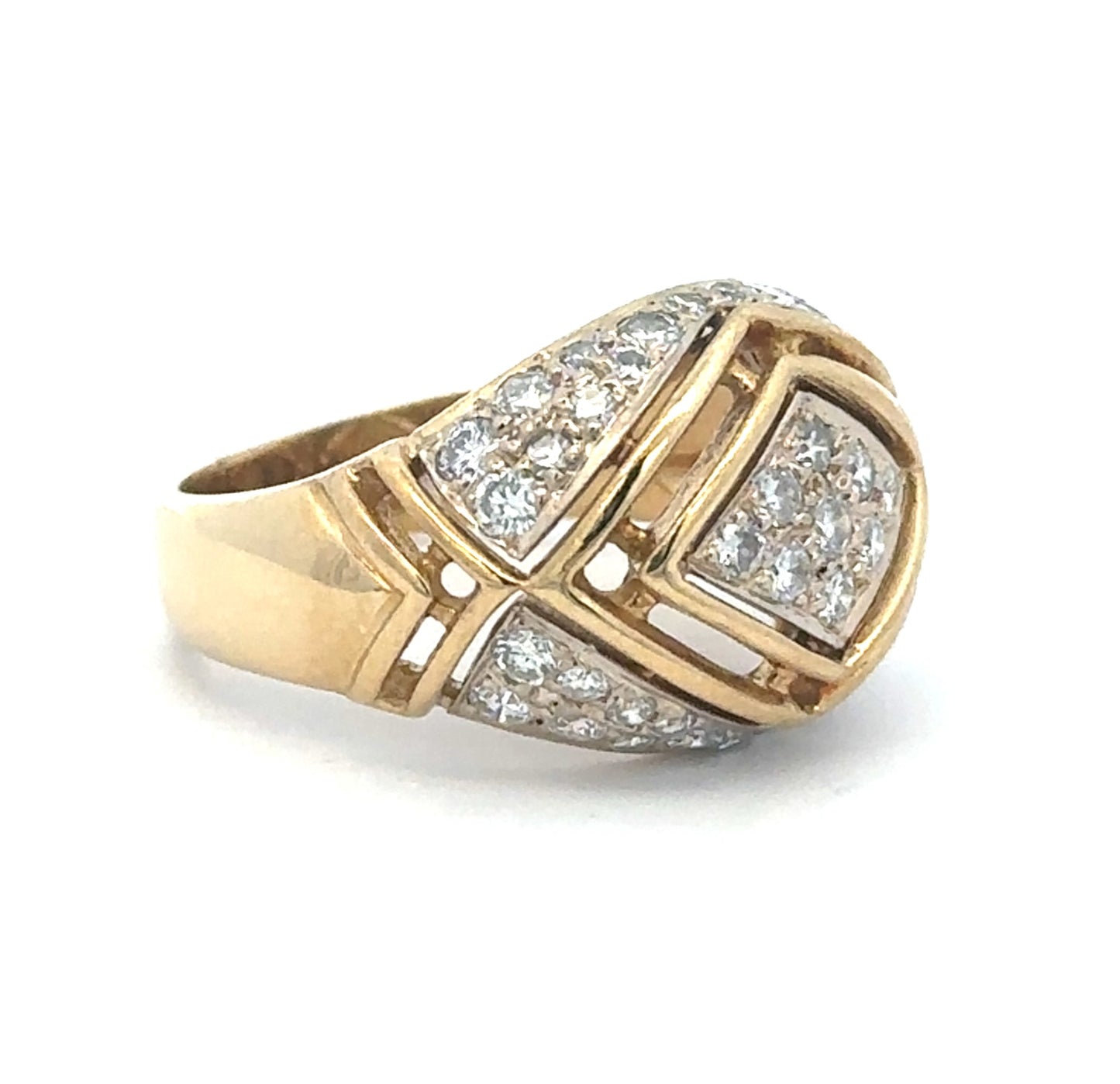 Diamond Dome Ring