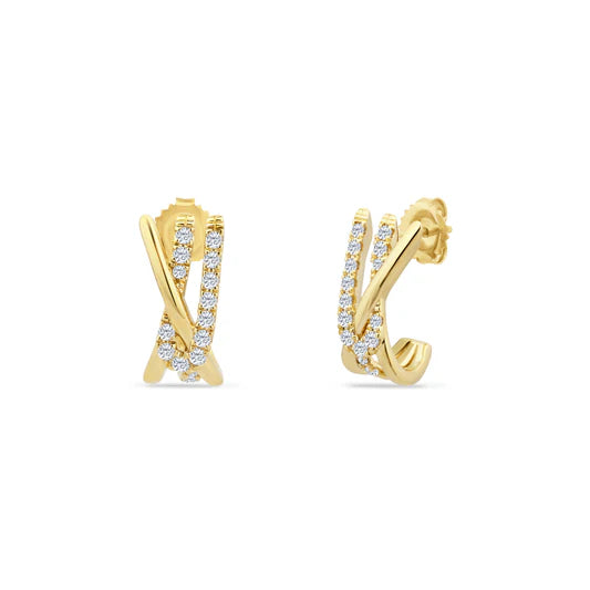 Criss Cross Earrings