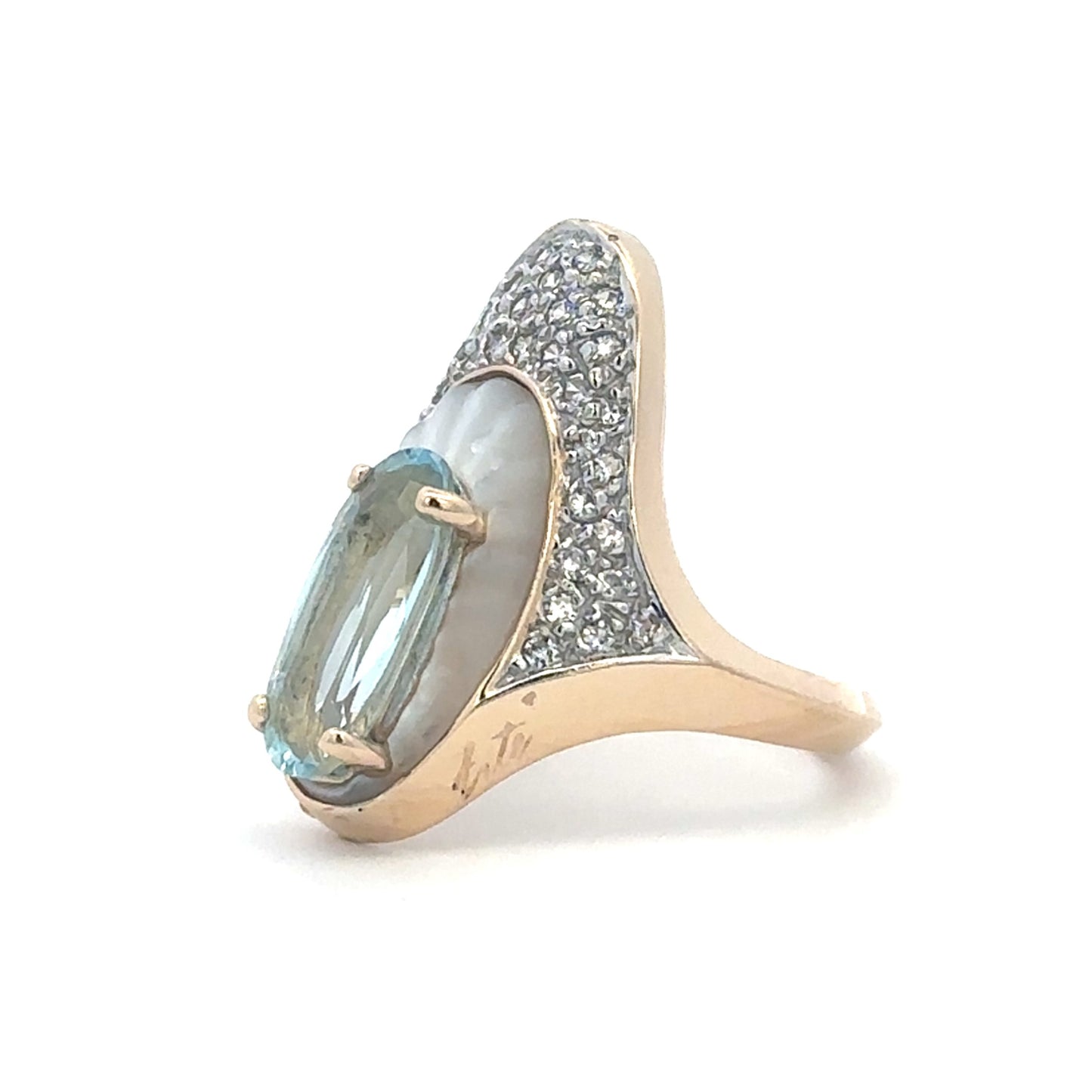 Alouett Ring Signed Erte