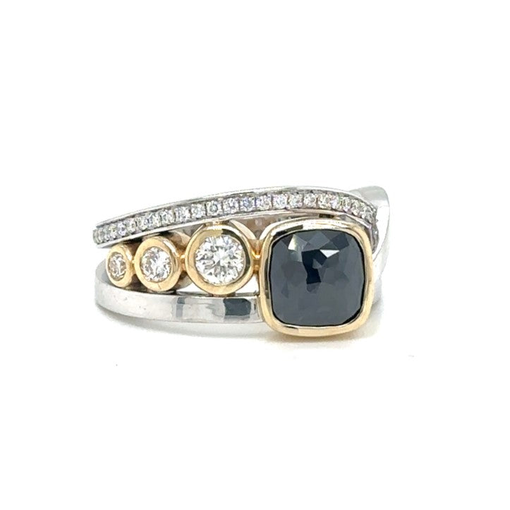 Black Diamond Ring