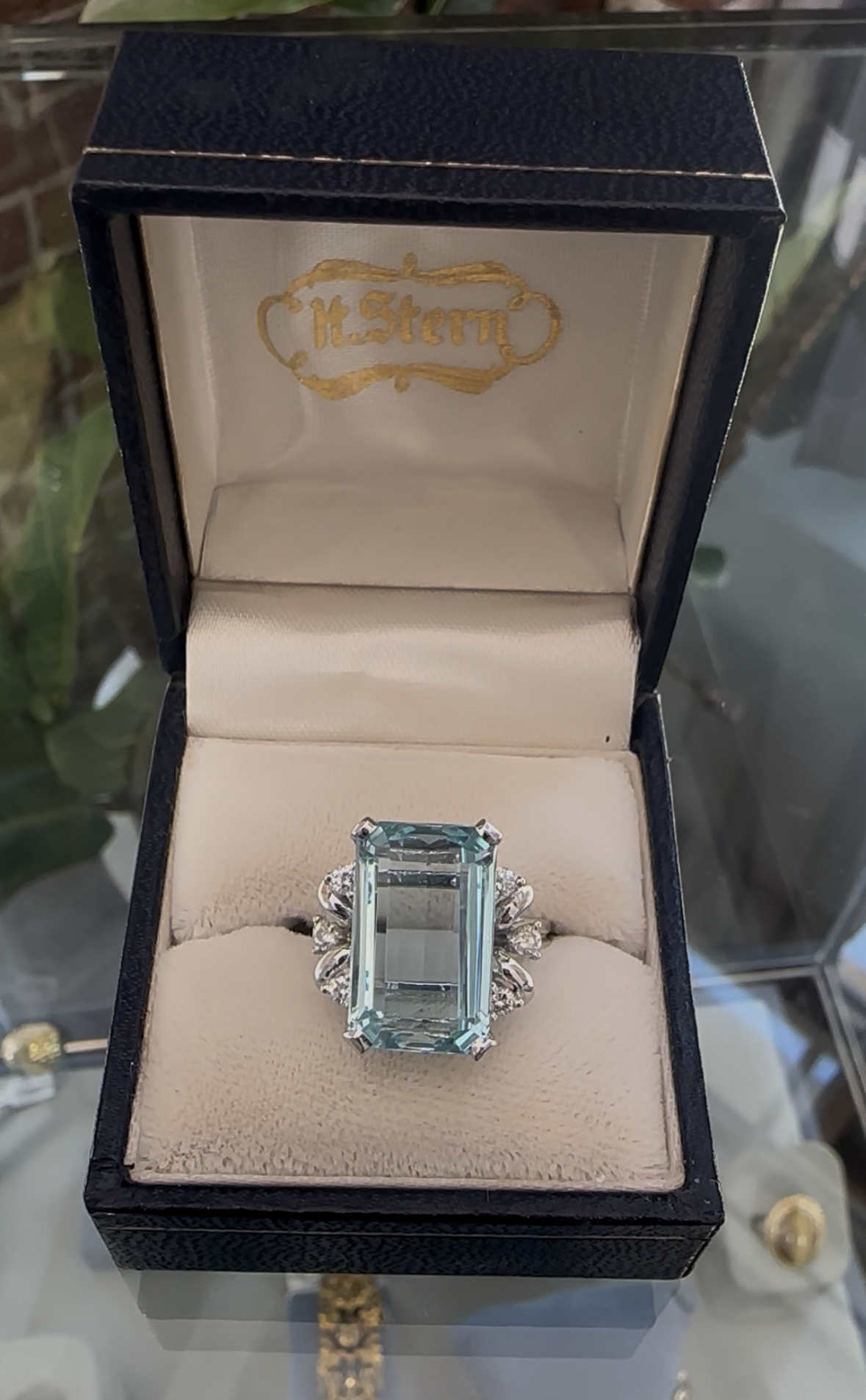 H. Stern Aquamarine Ring