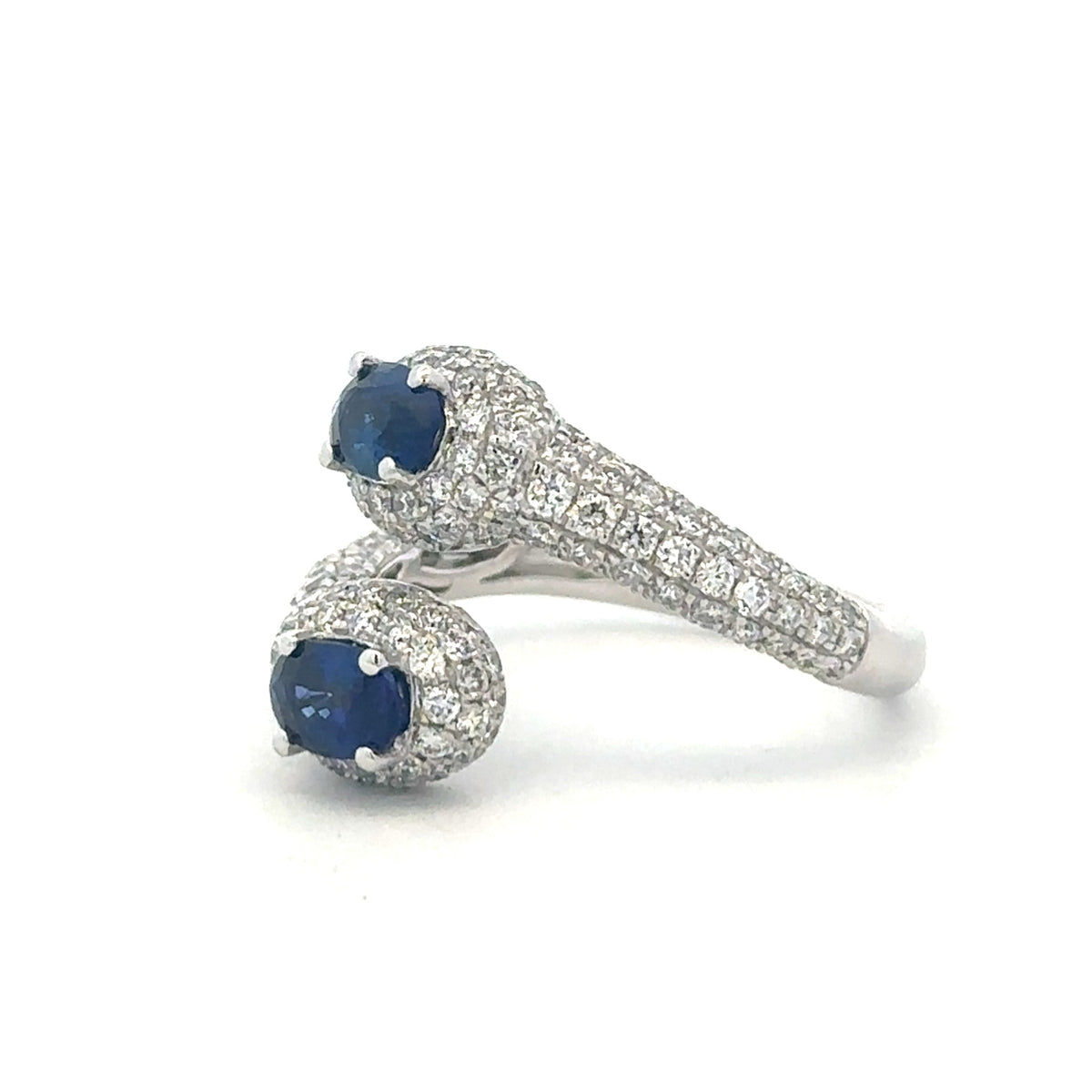 Sapphire Bypass Ring