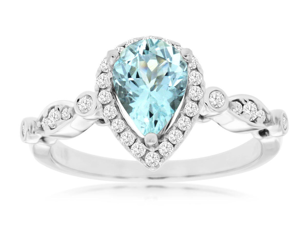Aquamarine Ring