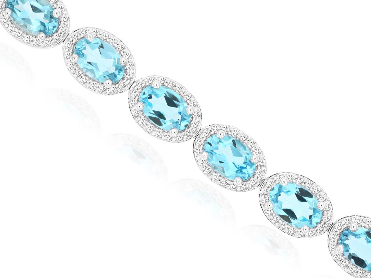 Blue Topaz Bracelet