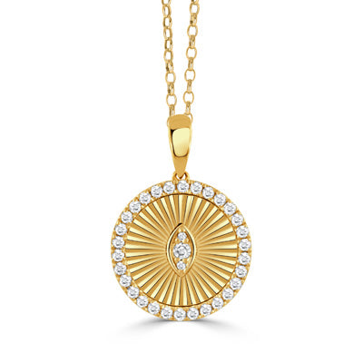 Gold And Diamond Necklace