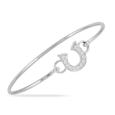 Horseshoe Bangle Bracelet