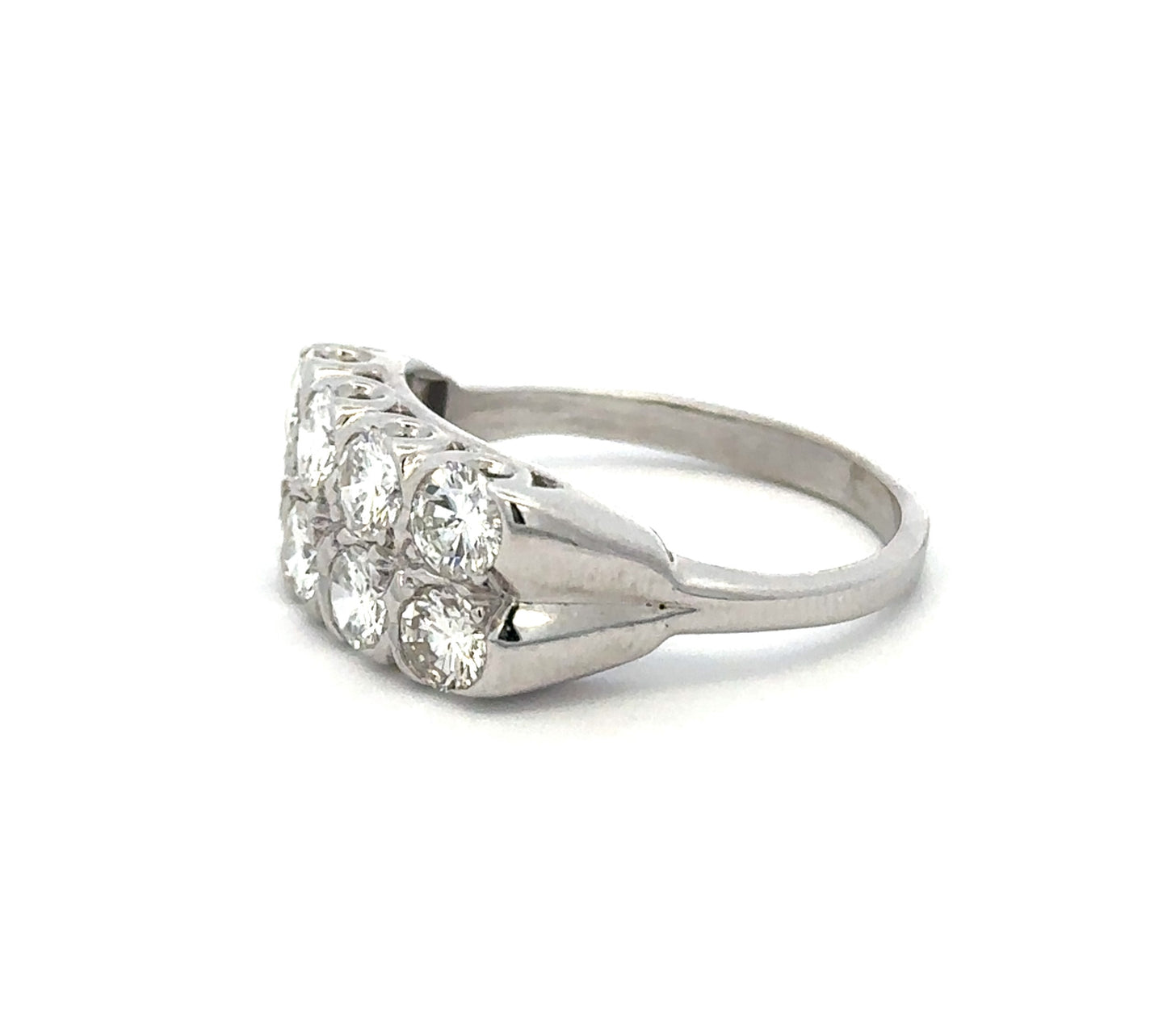 Double Row Diamond Ring