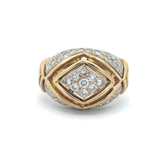 Diamond Dome Ring