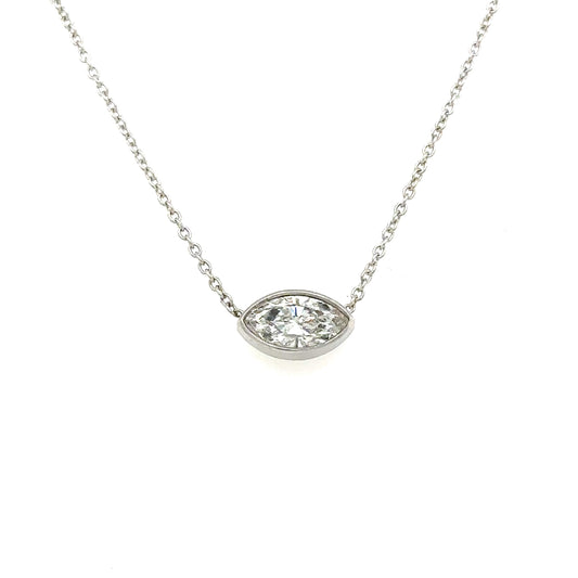 East-To-West Diamond Necklace