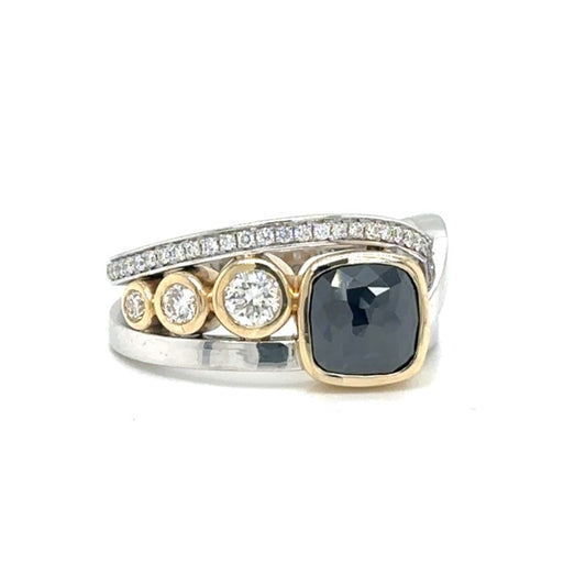Black Diamond Ring