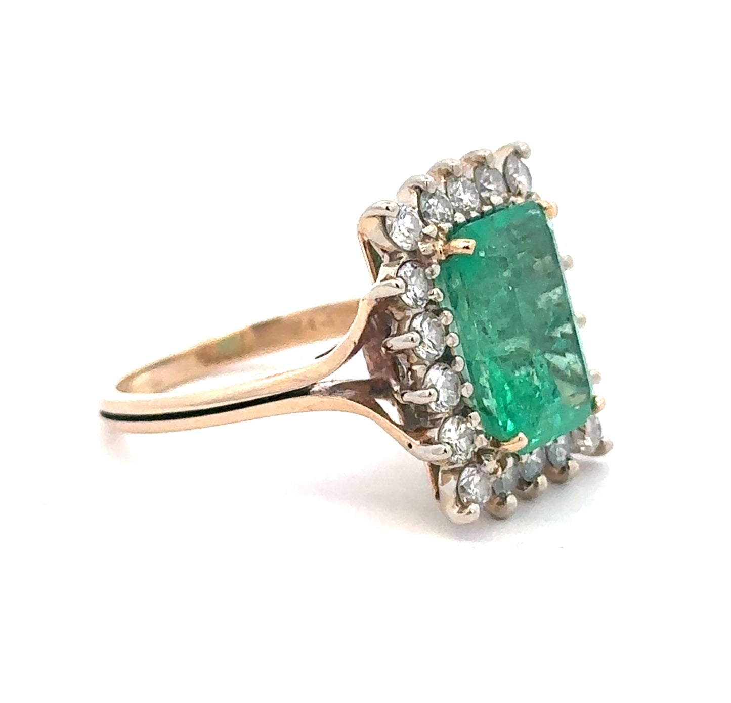 Emerald Cocktail RIng