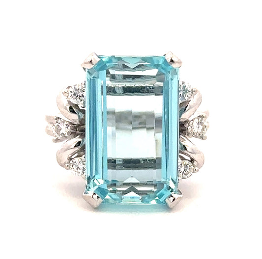 H. Stern Aquamarine Ring
