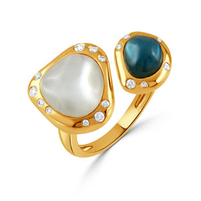 Mother Of Pearl Ring