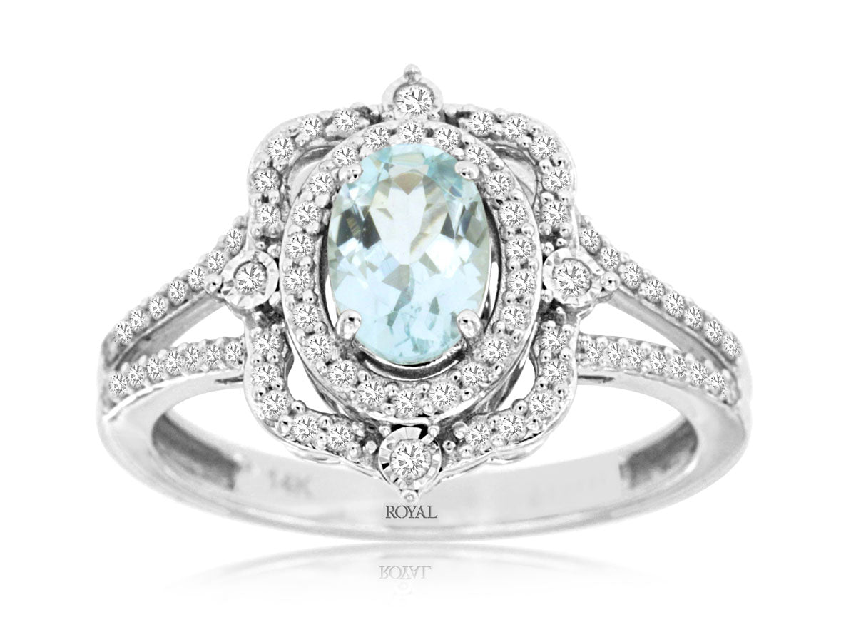Aquamarine Ring