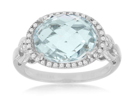 Aquamarine Ring