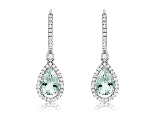 Aquamarine Earrings