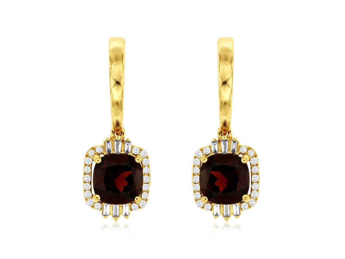 Garnet Earrings