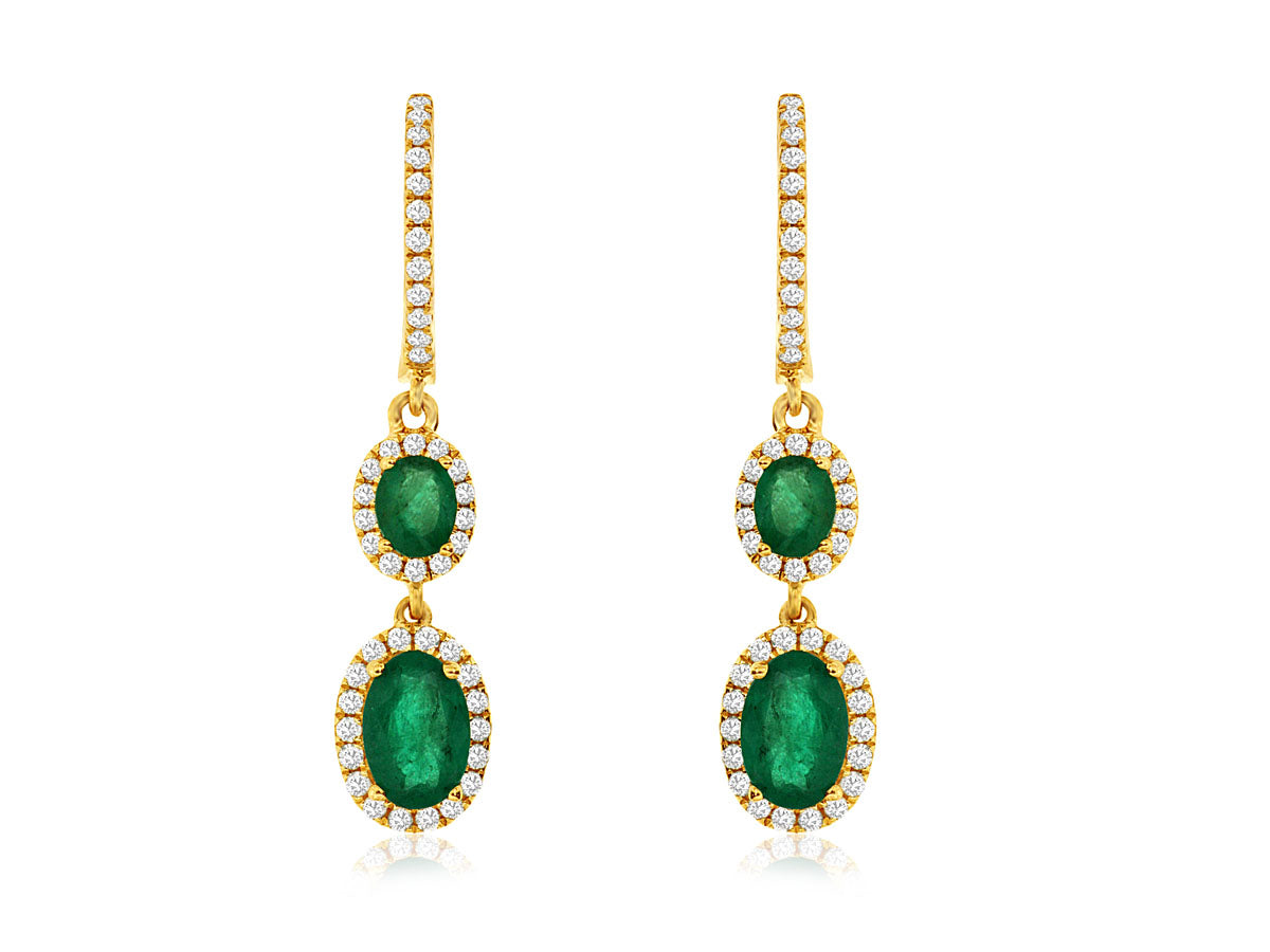 Emerald Earrings