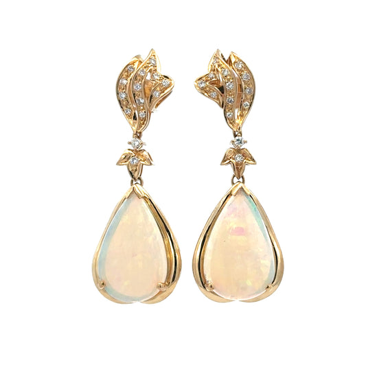 Opal Earrings