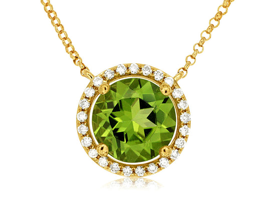 Peridot Necklace