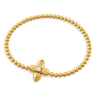 Gold Bead Bracelet