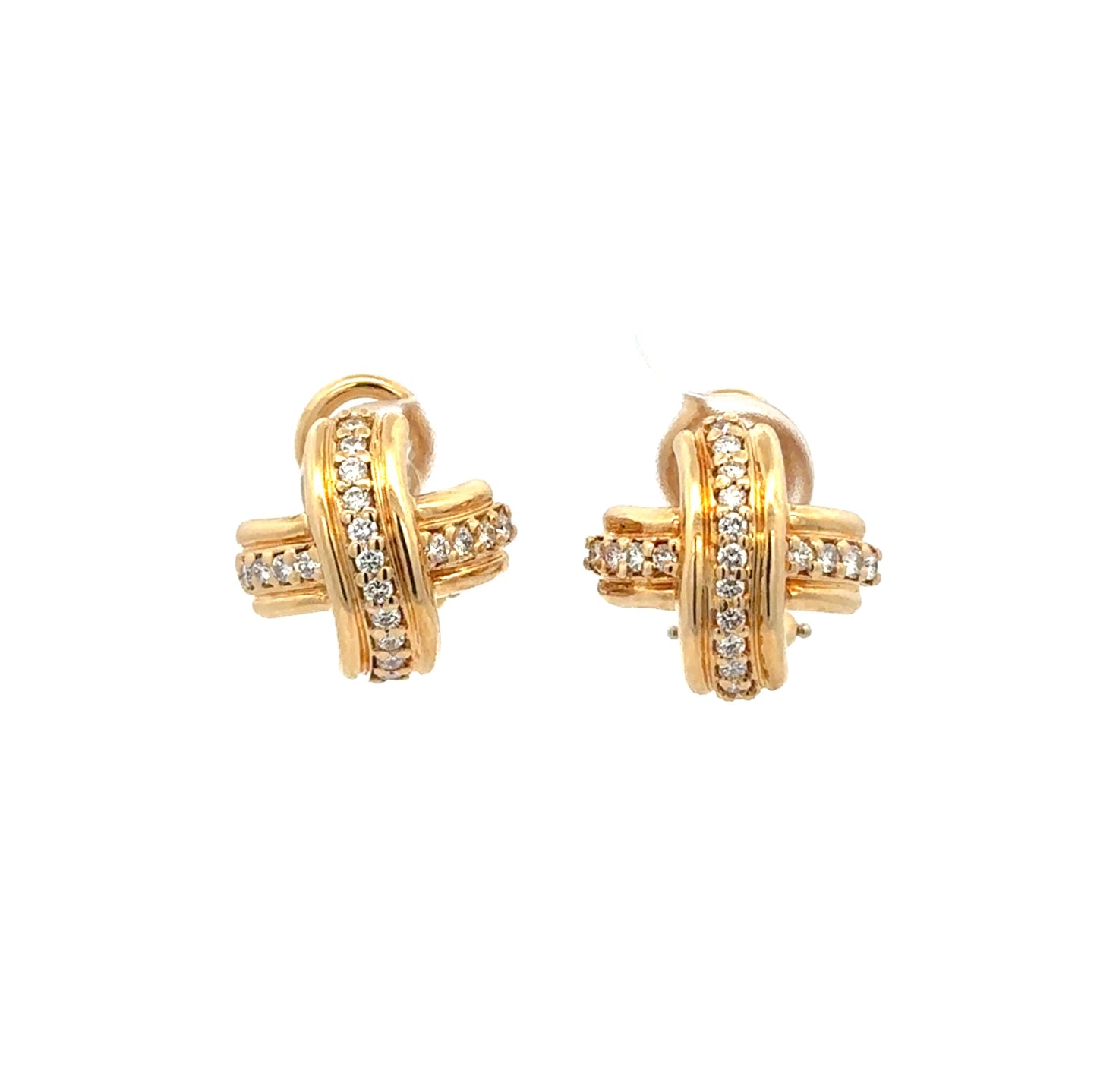 Tiffany & Co. Signature "X" Earrings
