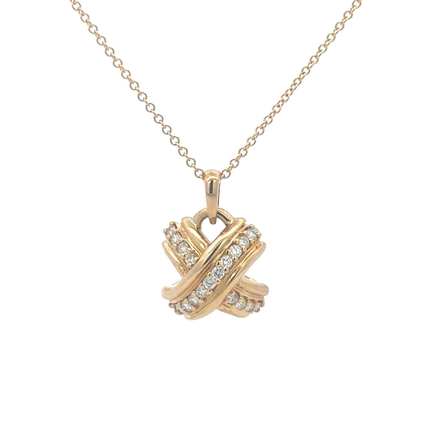 Tiffany & Co. Signature "X" Necklace