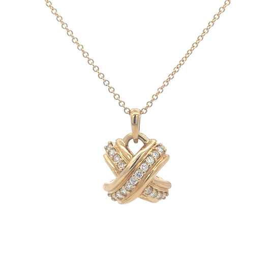 Tiffany & Co. Signature "X" Necklace