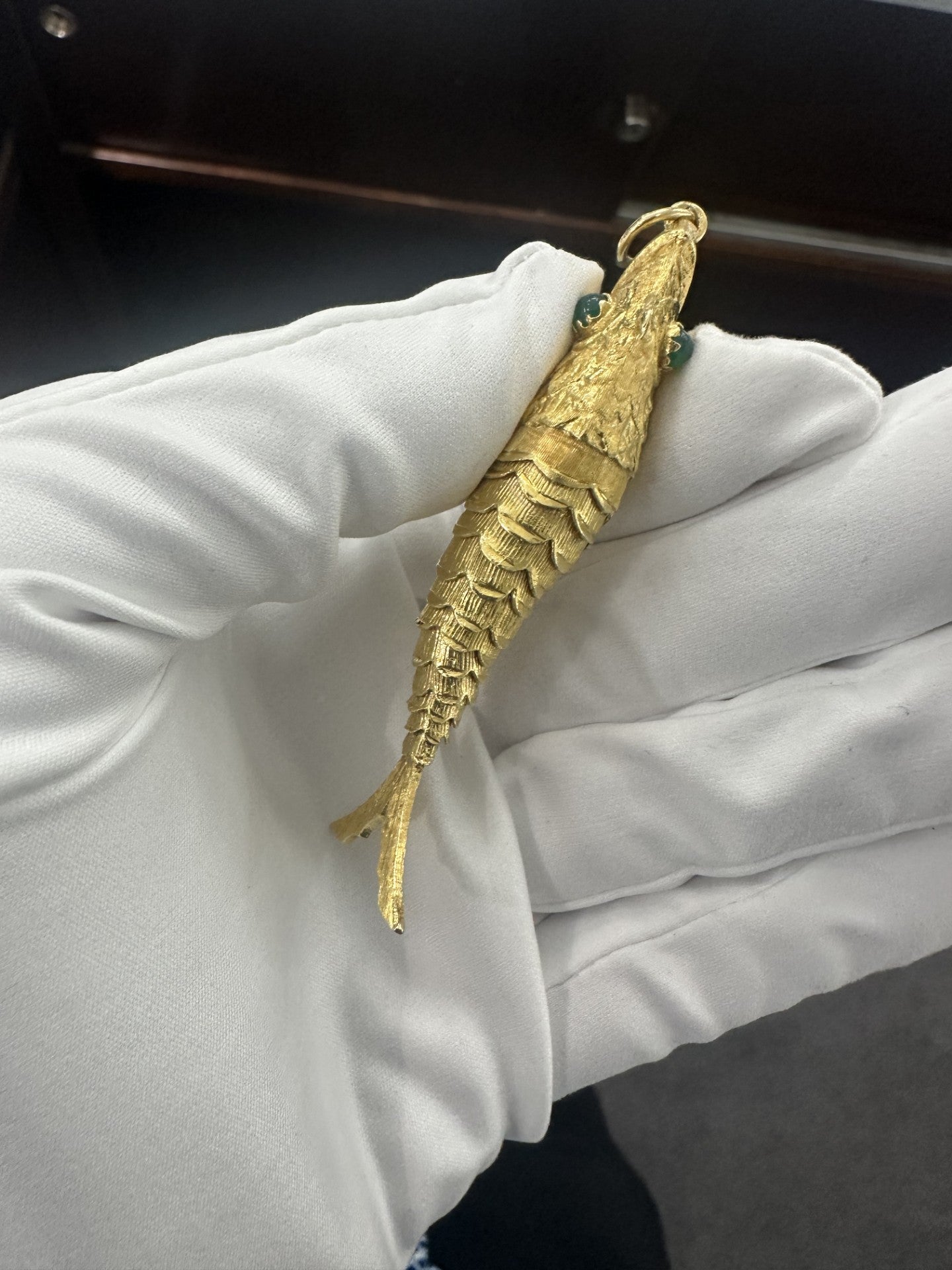 Articulated Fish Pendant