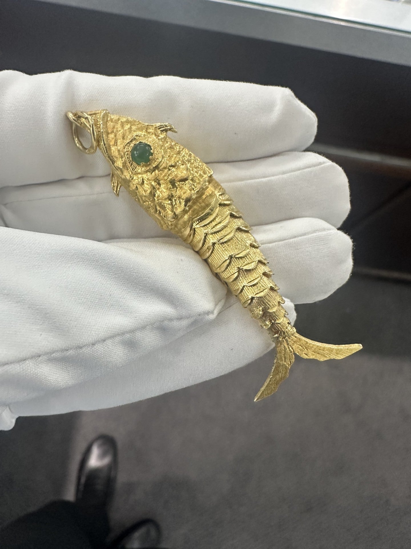 Articulated Fish Pendant