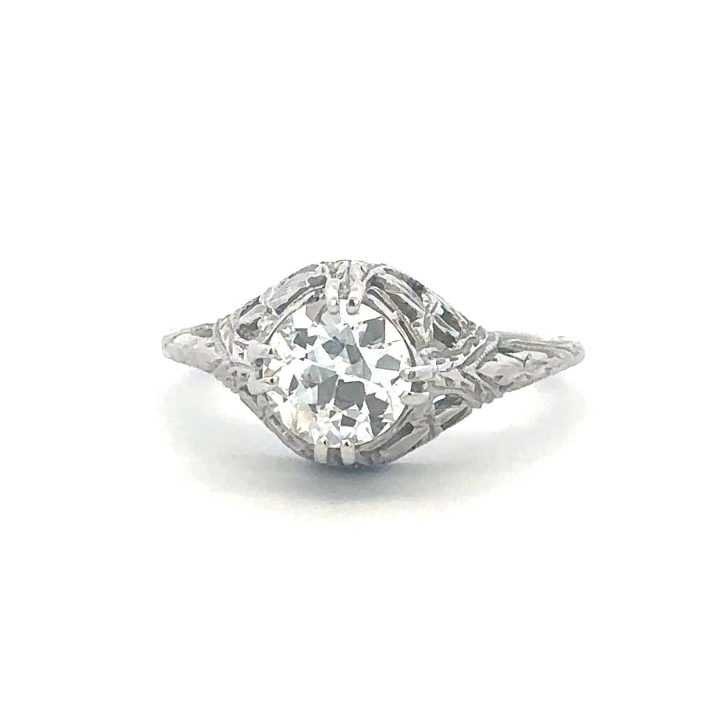 Diamond Filigree Ring