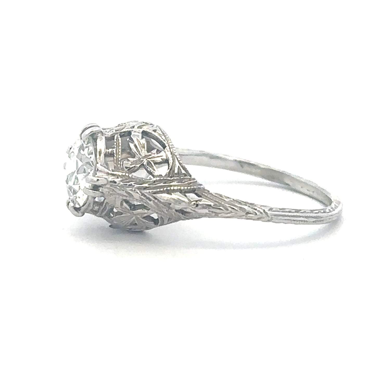 Diamond Filigree Ring