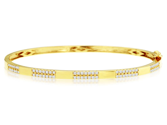 Diamond Bangle Bracelet