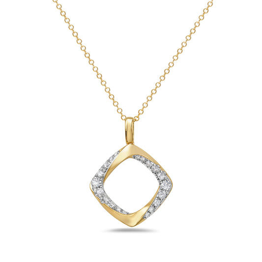 Gold And Diamond Necklace