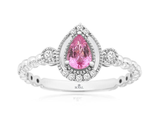 Pink Sapphire Ring