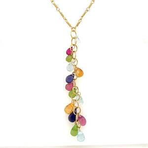 Tiffany & Co. Multi Color Gemstone Necklace